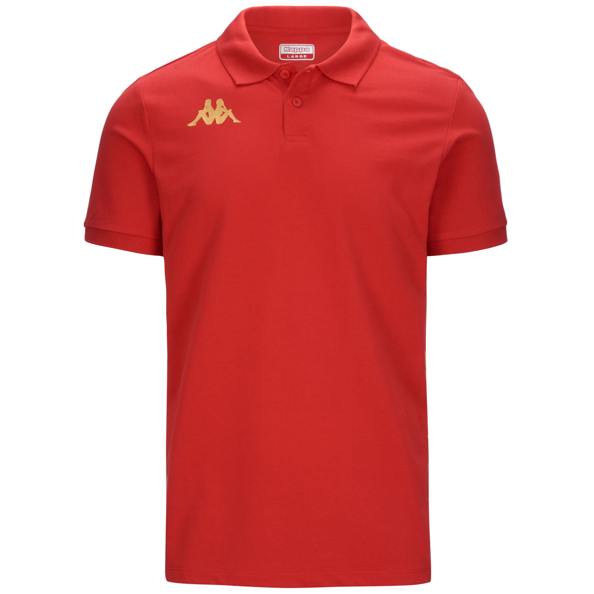 Polo Shirts Man KAPPA4FOOTBALL GASTIO Polo RED CHINESE