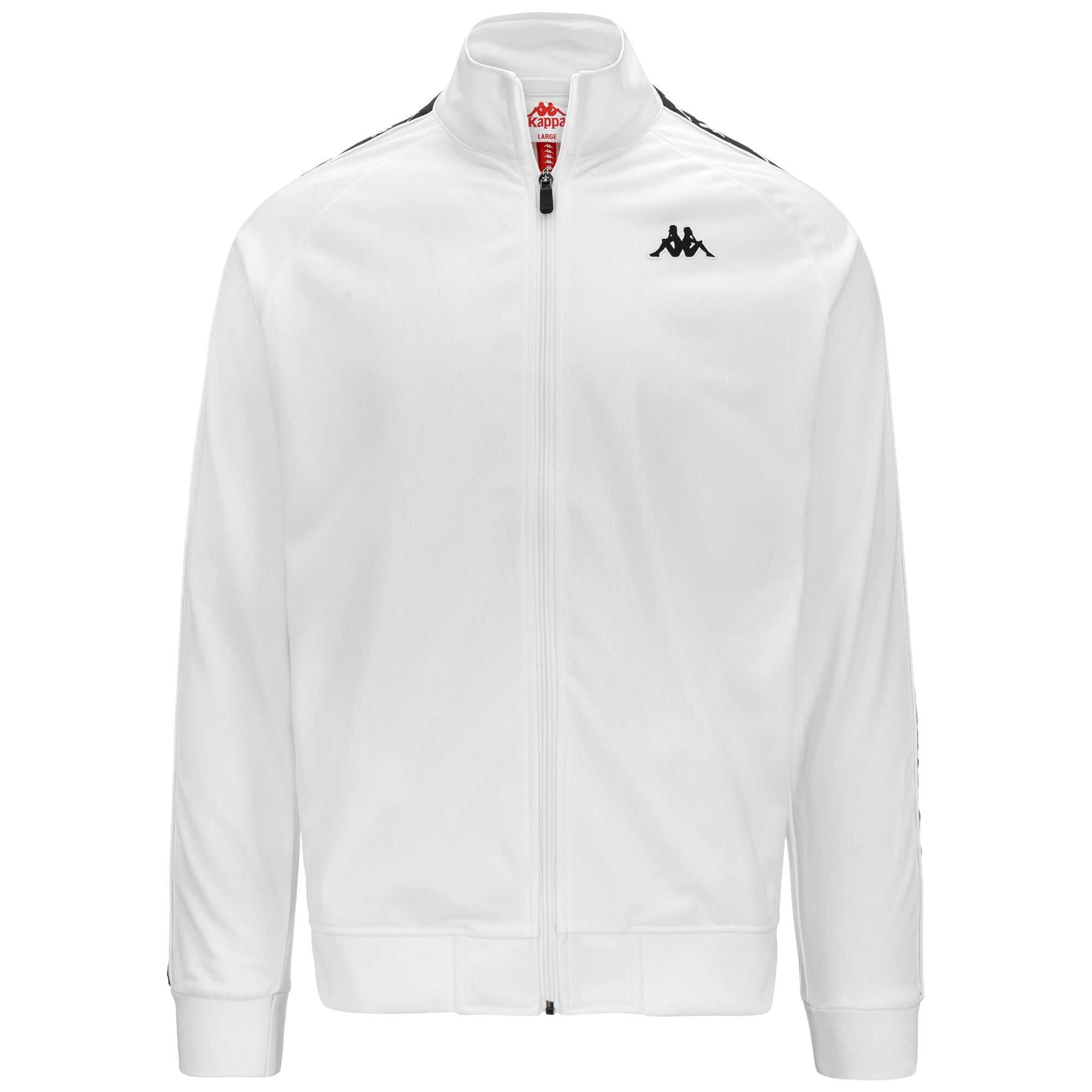 222 BANDA ANNISTON SLIM Fleece Jacket Man WHITE BLACK