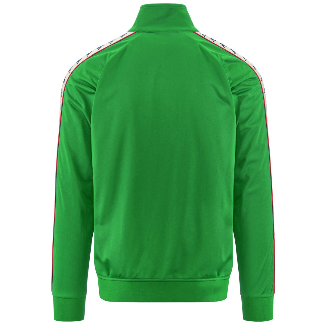 222 BANDA ANNISTON SLIM - Polar - Chaqueta - Hombre - VERDE HELECHO-BLANCO ANTIGUO-ROJO