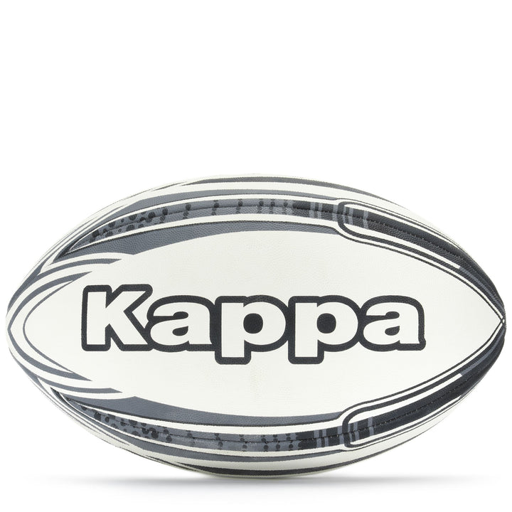 Balls Unisex KAPPA4RUGBY MARCO Rugby Ball WHITE-BLACK-GREY Photo (jpg Rgb)			