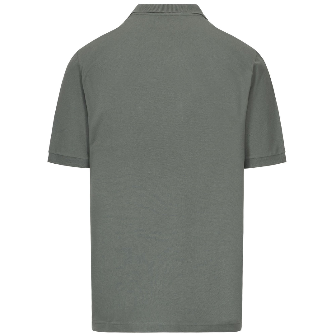 Polo Shirts Man LOGO HOLIVER MSS Polo GREEN THYME Dressed Side (jpg Rgb)		