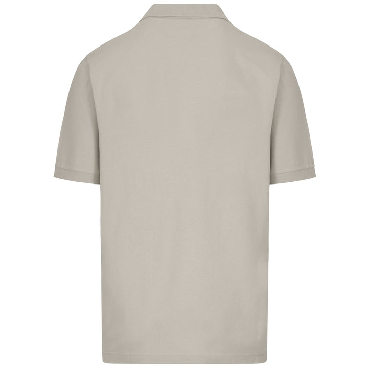 Polo Shirts Man LOGO HOLIVER MSS Polo BEIGE CEMENT Dressed Side (jpg Rgb)		