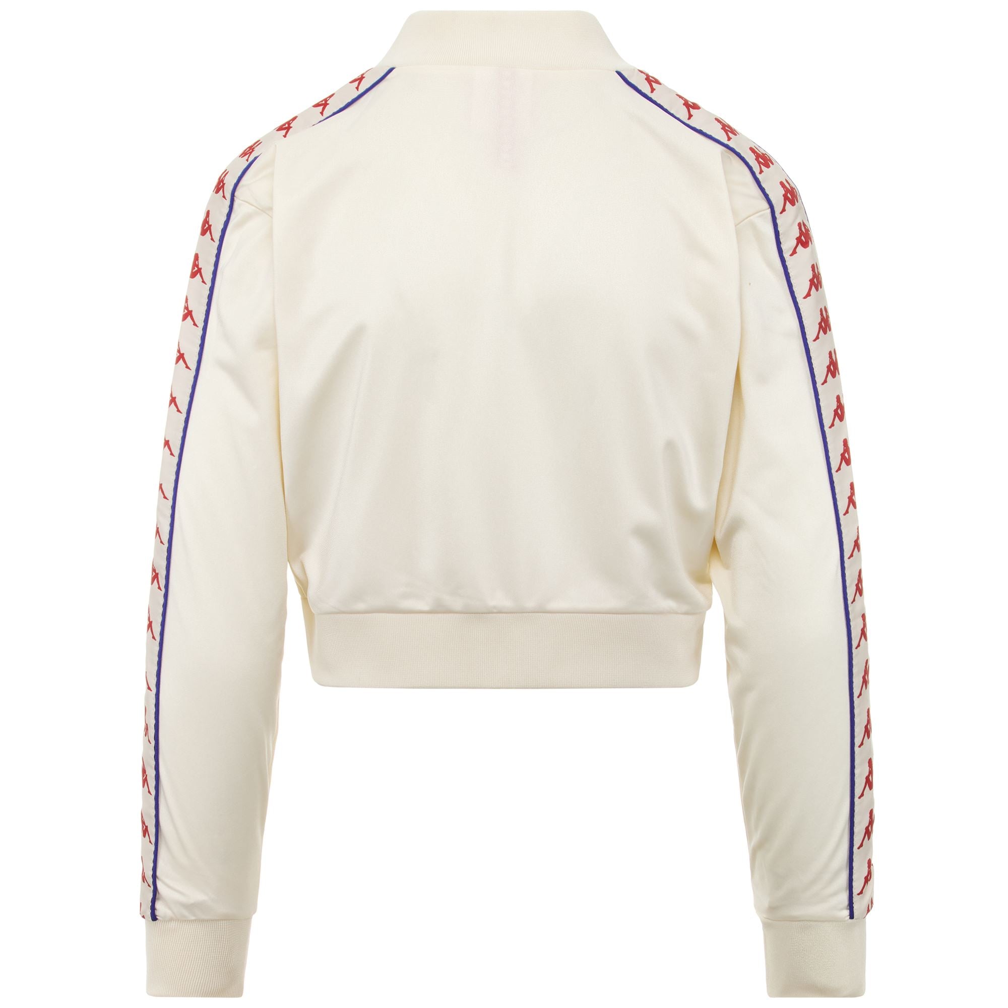 222 BANDA ASBER - Fleece - Jacket - Woman - WHITE ANTIQUE-RED-BLUE ROYAL