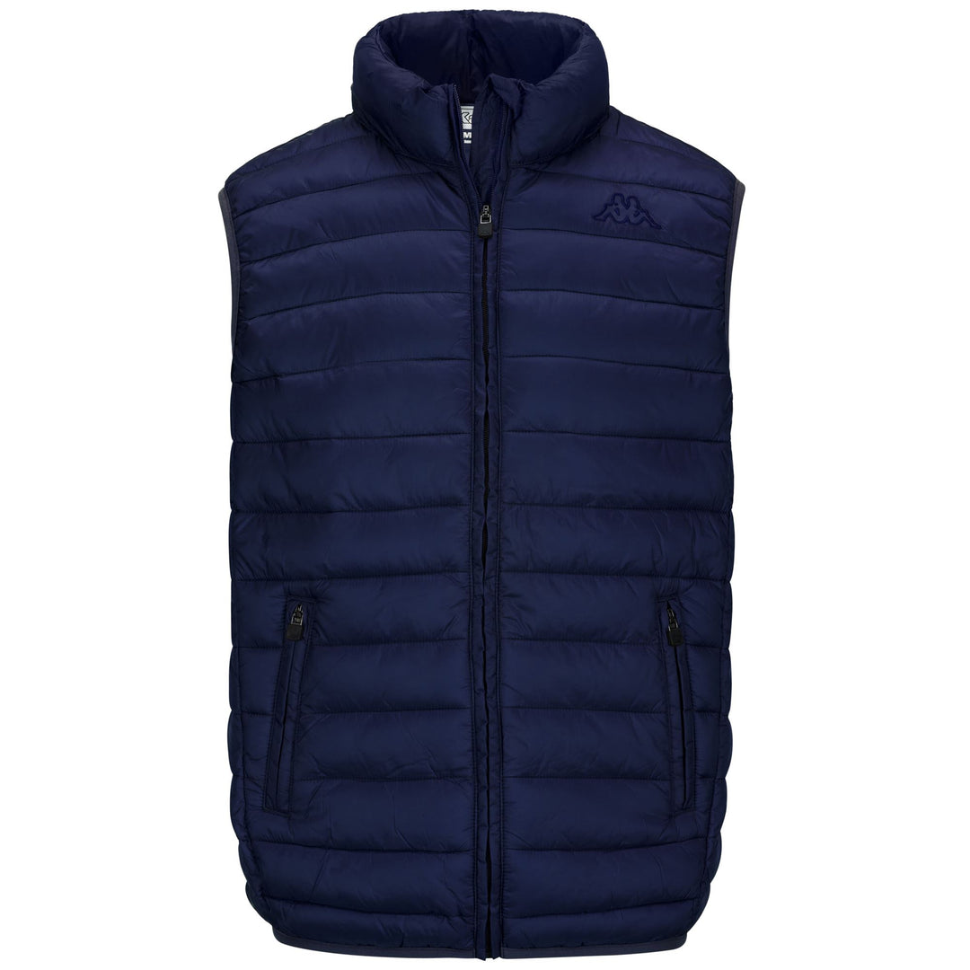 Jackets Man LOGO KORPO ASTROVEST Vest BLUE MARINE Photo (jpg Rgb)			