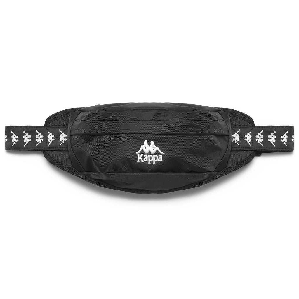 Kappa 1 outlet Fanny Pack Black-White