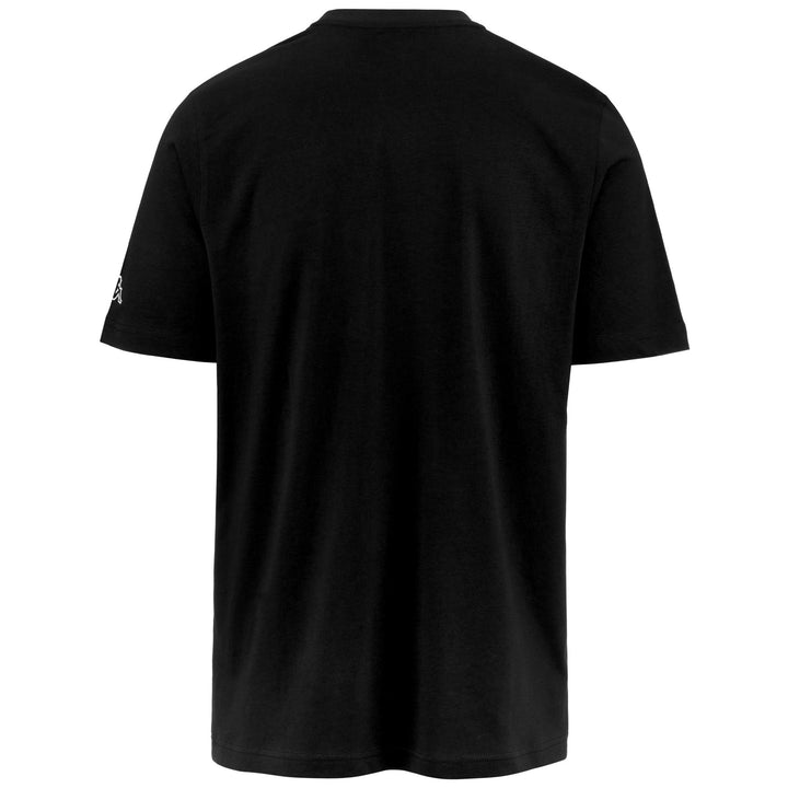 T-ShirtsTop Man LOGO FROMEN T-Shirt BLACK Dressed Side (jpg Rgb)		