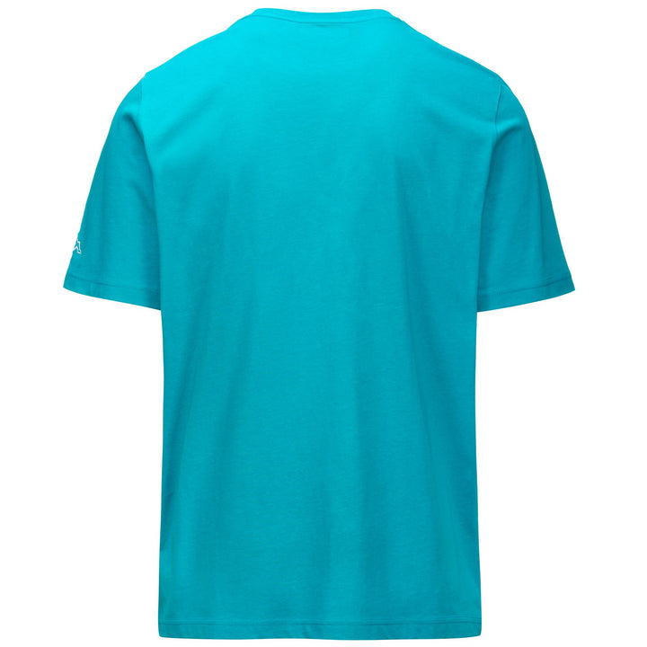 T-ShirtsTop Man LOGO FROMEN T-Shirt GREEN COLUMBIA Dressed Side (jpg Rgb)		