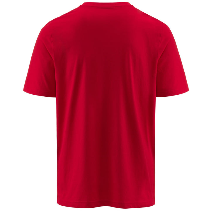T-ShirtsTop Man LOGO  KORPO CROMEN T-Shirt RED CHINESE - BLACK Dressed Side (jpg Rgb)		