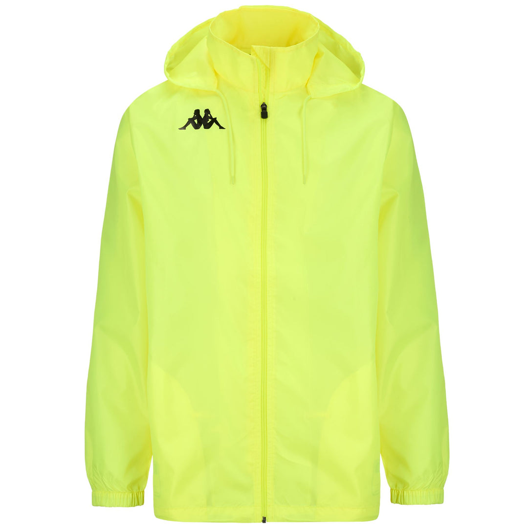 Jackets Man KAPPA4FOOTBALL WISTER Mid NEON YELLOW Photo (jpg Rgb)			