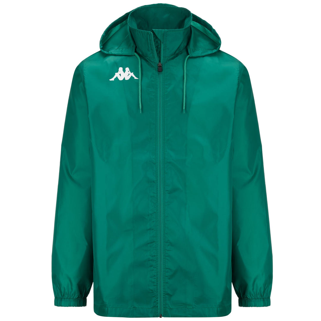 Jackets Man KAPPA4FOOTBALL WISTER Mid GREEN Photo (jpg Rgb)			