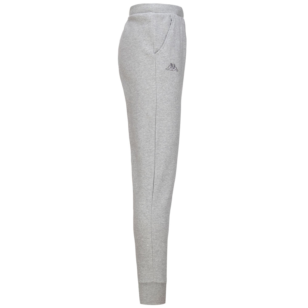 Pants Man LOGO KORPO ZANT Sport Trousers GREY MD MEL - GREY SMOKED Dressed Front (jpg Rgb)	