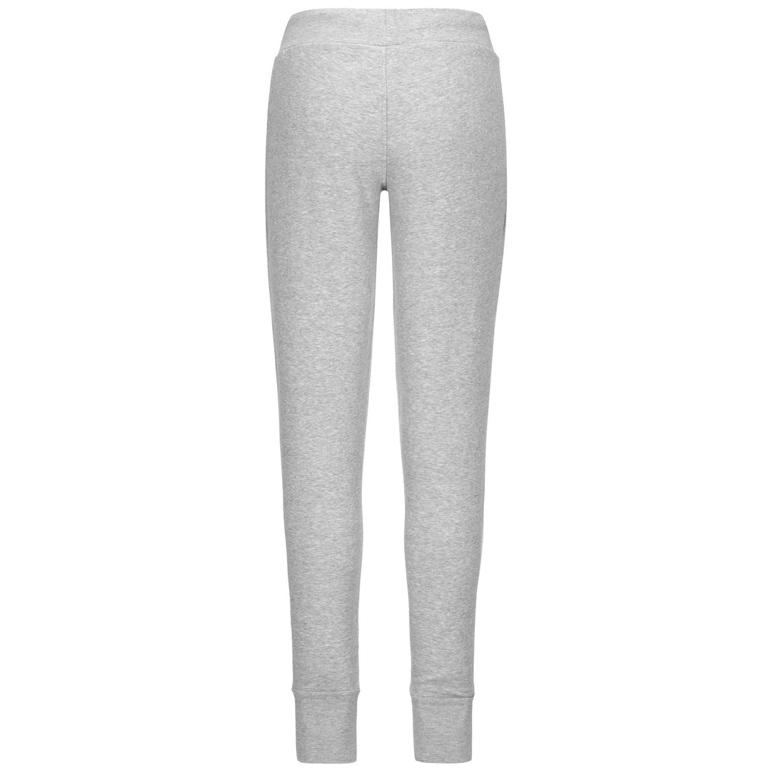 Pants Woman LOGO ZALIA Sport Trousers GREY MD MEL Dressed Side (jpg Rgb)		