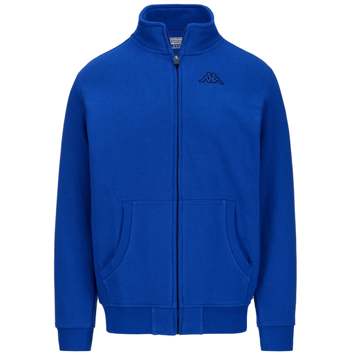 Fleece Man LOGO KORPO ZENTIL Jacket BLUE ROYAL Photo (jpg Rgb)			