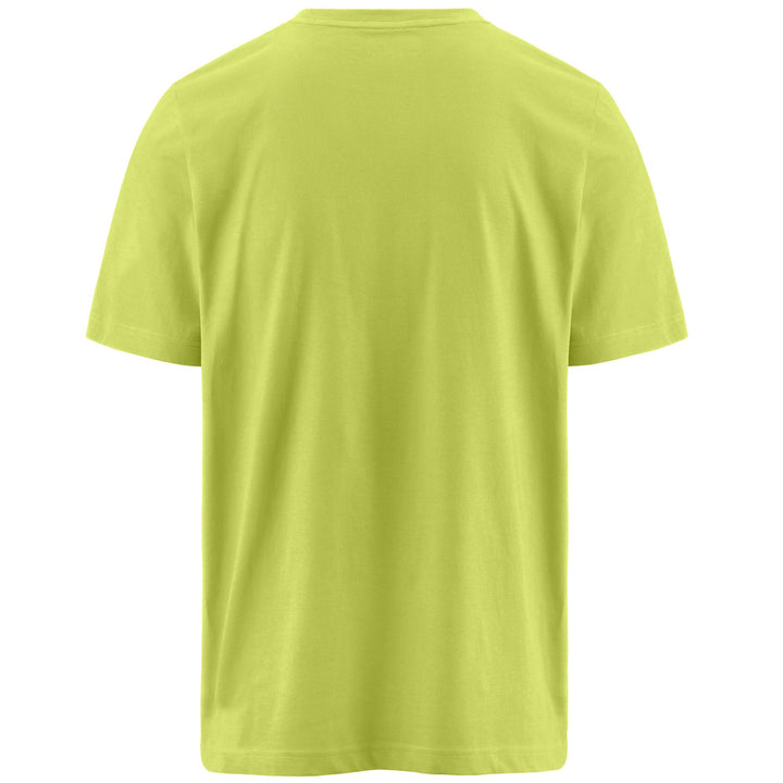 T-ShirtsTop Man LOGO ZOBI T-Shirt GREEN PRIMROSE - BLACK - WHITE Dressed Side (jpg Rgb)		