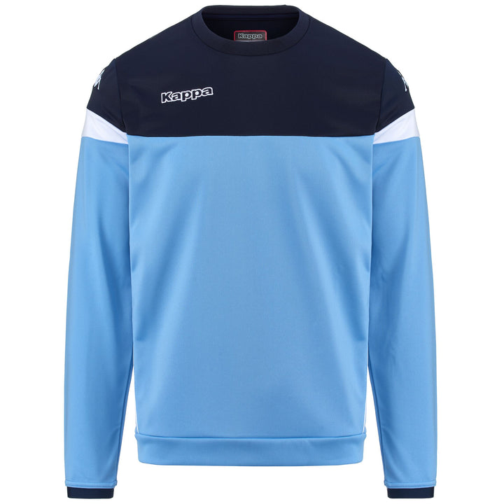 Fleece Man KAPPA4SOCCER LIDO Jumper BLUELT-BLUEMARIN-WHT Photo (jpg Rgb)			