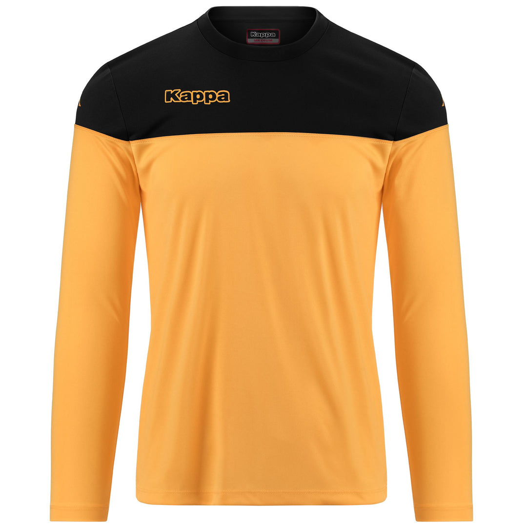 Active Jerseys Man KAPPA4SOCCER MARETO Shirt YELLOW-BLACK Photo (jpg Rgb)			