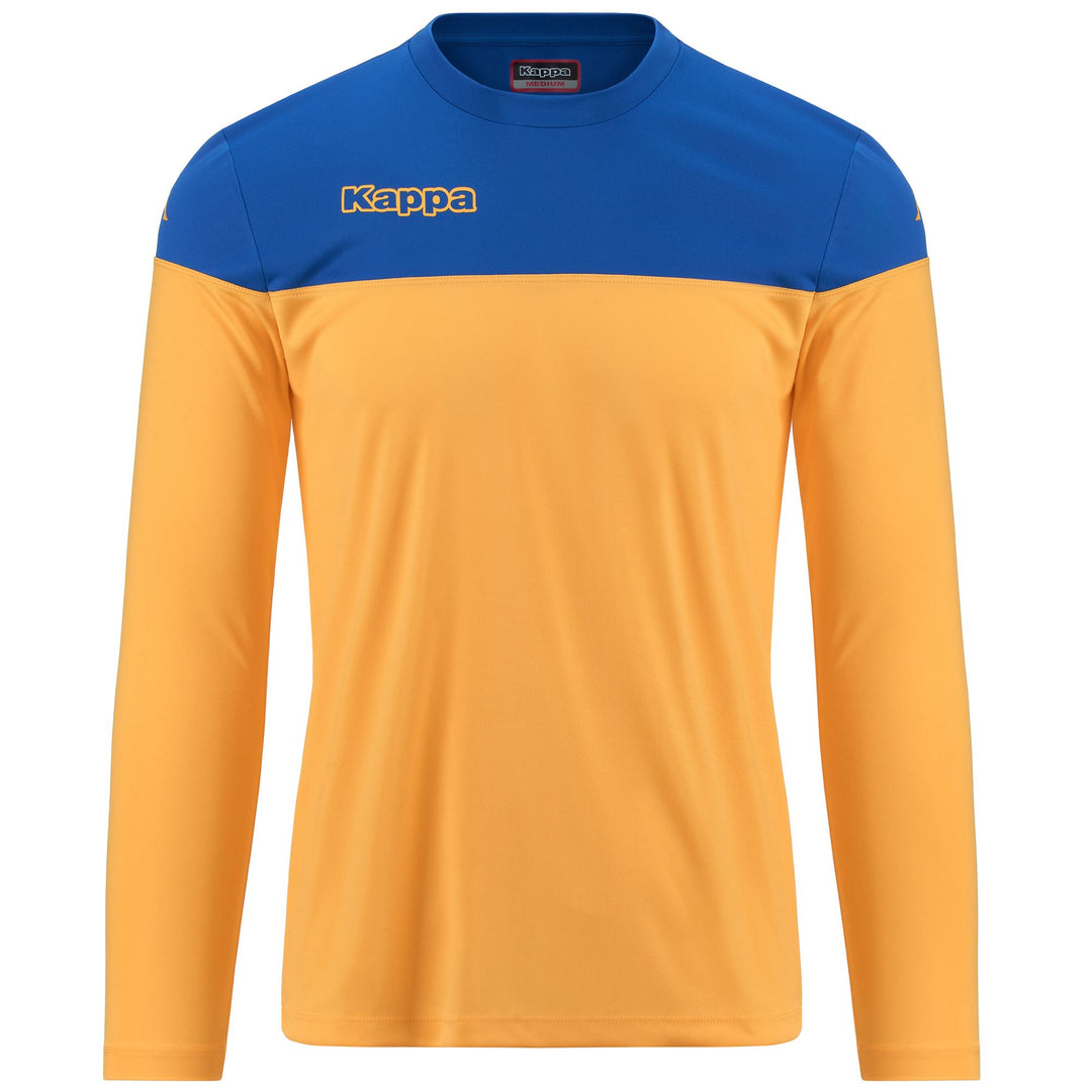 Active Jerseys Man KAPPA4SOCCER MARETO Shirt YELLOW-BLUE NAUTIC Photo (jpg Rgb)			