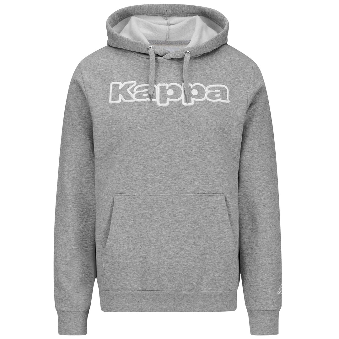 Fleece Man LOGO KORPO DAFERS Hoodie GREY MD MEL Photo (jpg Rgb)			