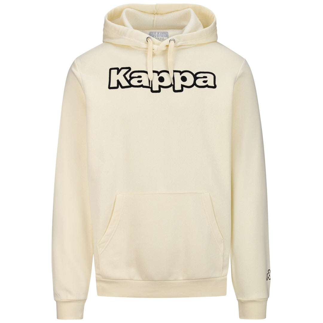 Fleece Man LOGO KORPO DAFERS Hoodie WHITE WHISPER Photo (jpg Rgb)			