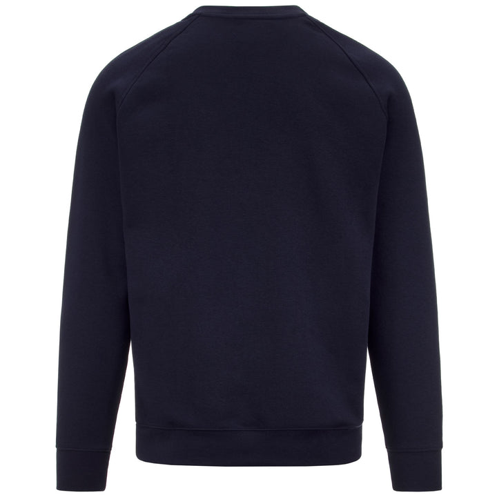 Fleece Man LOGO KORPO CAIMALI Jumper BLUE MARINE - BLUE INTENSE Dressed Side (jpg Rgb)		