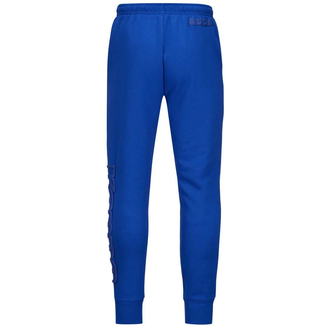 Pants Man LOGO BIPANT SLIM Sport Trousers BLUE ROYAL Dressed Side (jpg Rgb)		