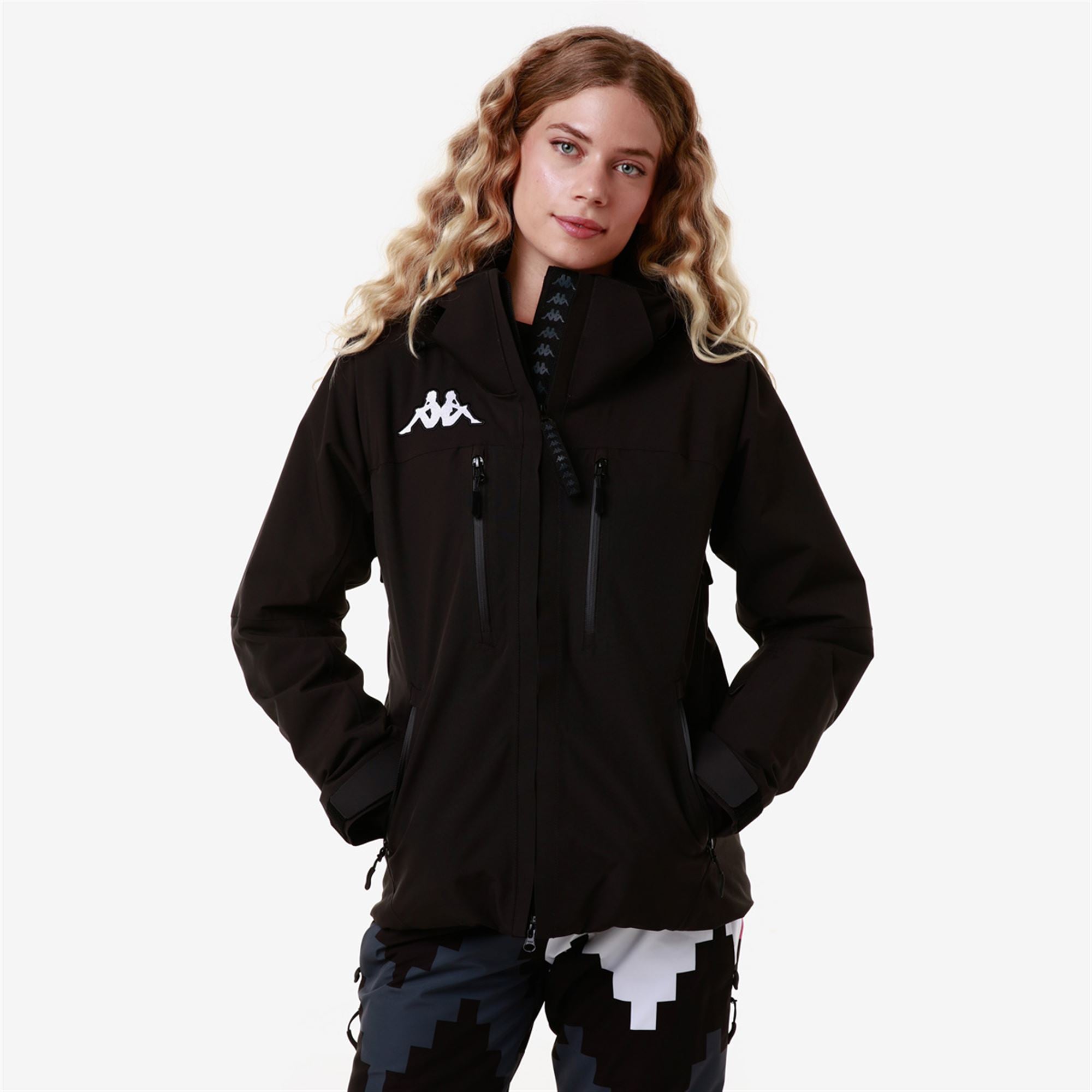 6CENTO 610 Jackets Mid Woman BLACK