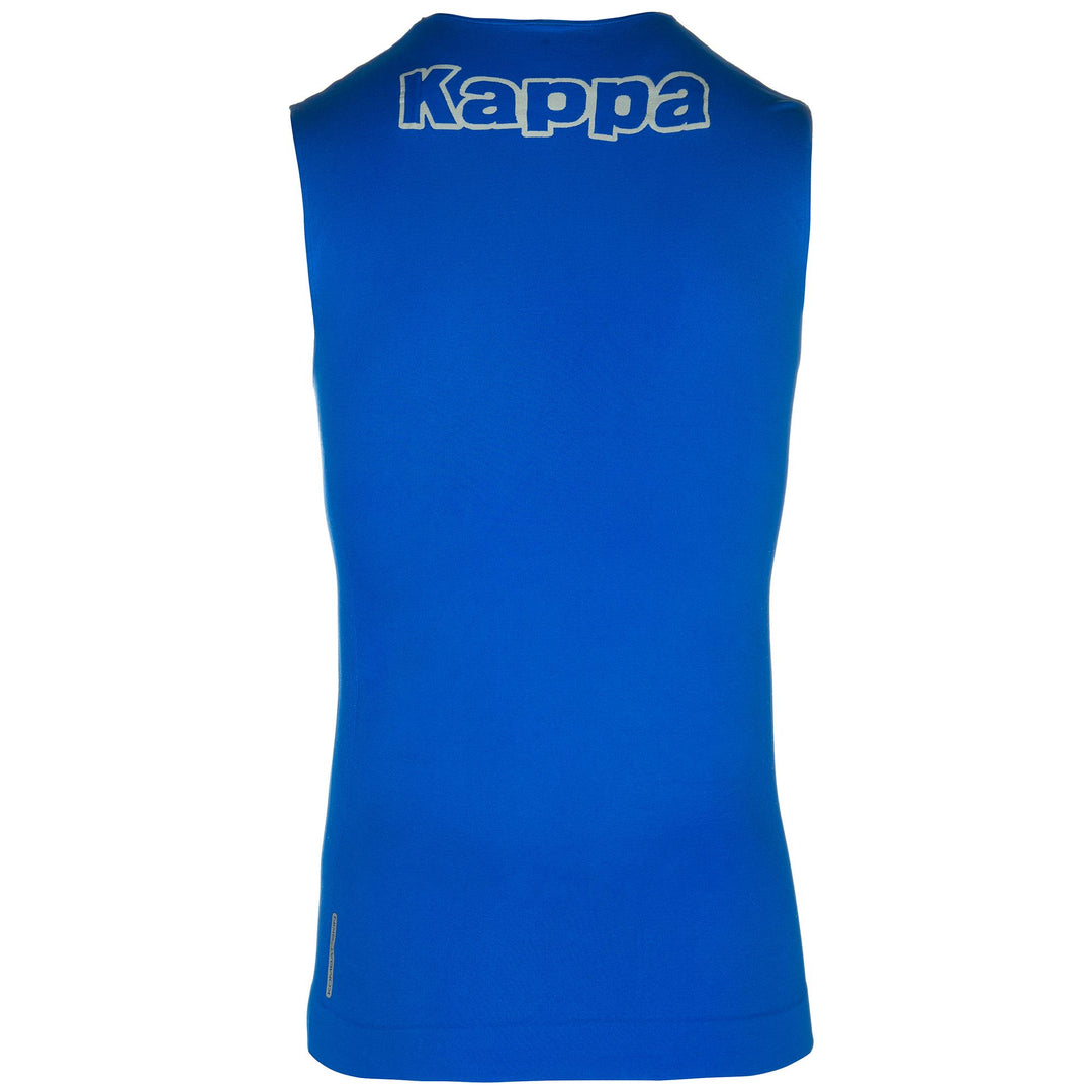 Skin T-ShirtsTop Unisex KAPPA4SKIN KOMBAT BANK Tank BLUE PRINCESS Dressed Front (jpg Rgb)	