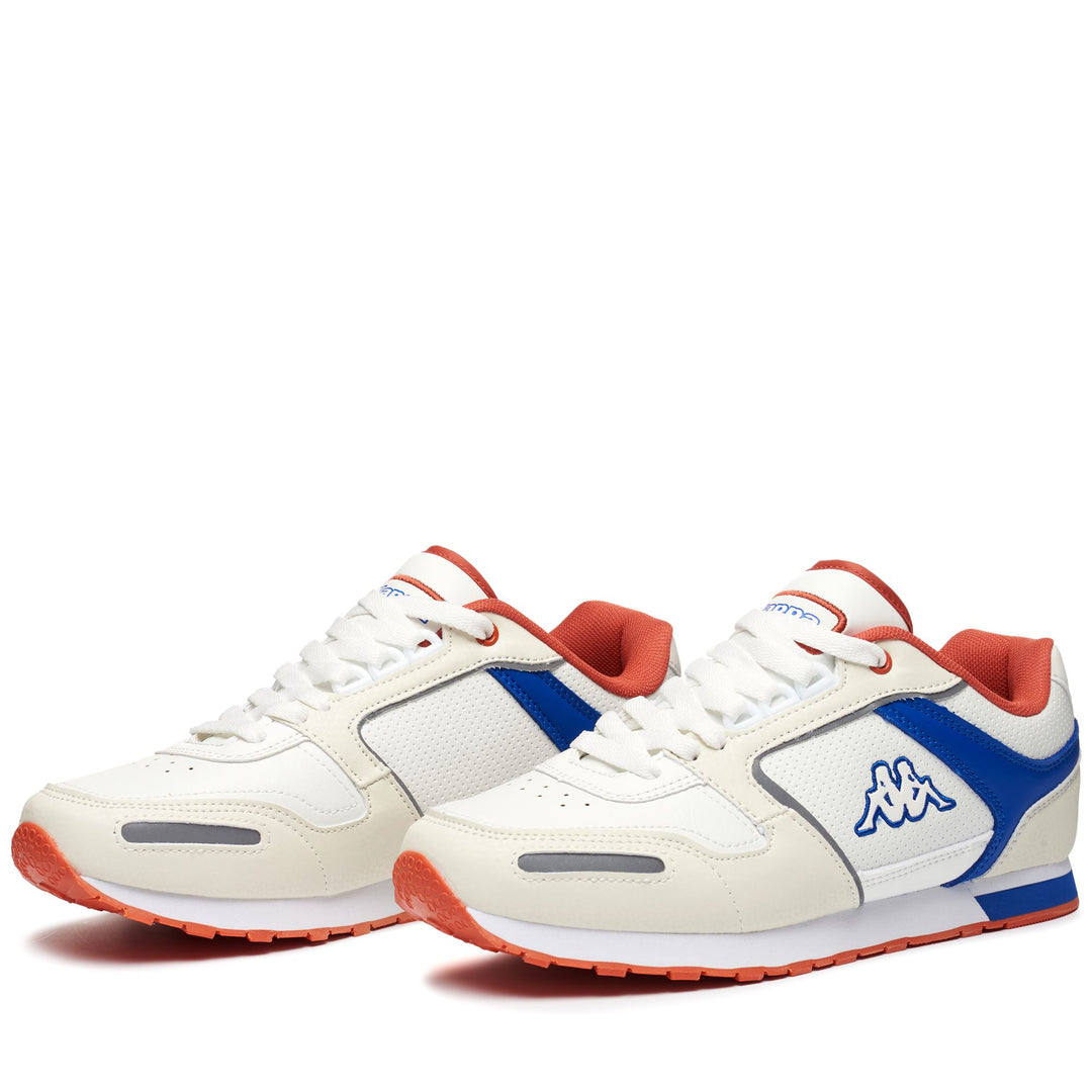 Sneakers Unisex LOGO VOGHERA 5 Low Cut WHITE-BLUE ROYAL Detail (jpg Rgb)			