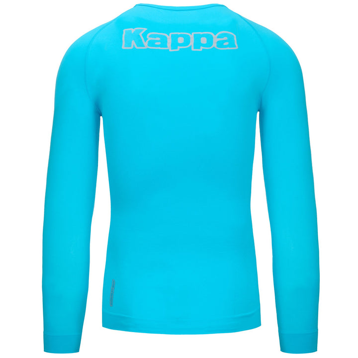 Skin T-ShirtsTop Unisex KOMBAT SKIN BONGV T-Shirt NEON BLUE Dressed Side (jpg Rgb)		