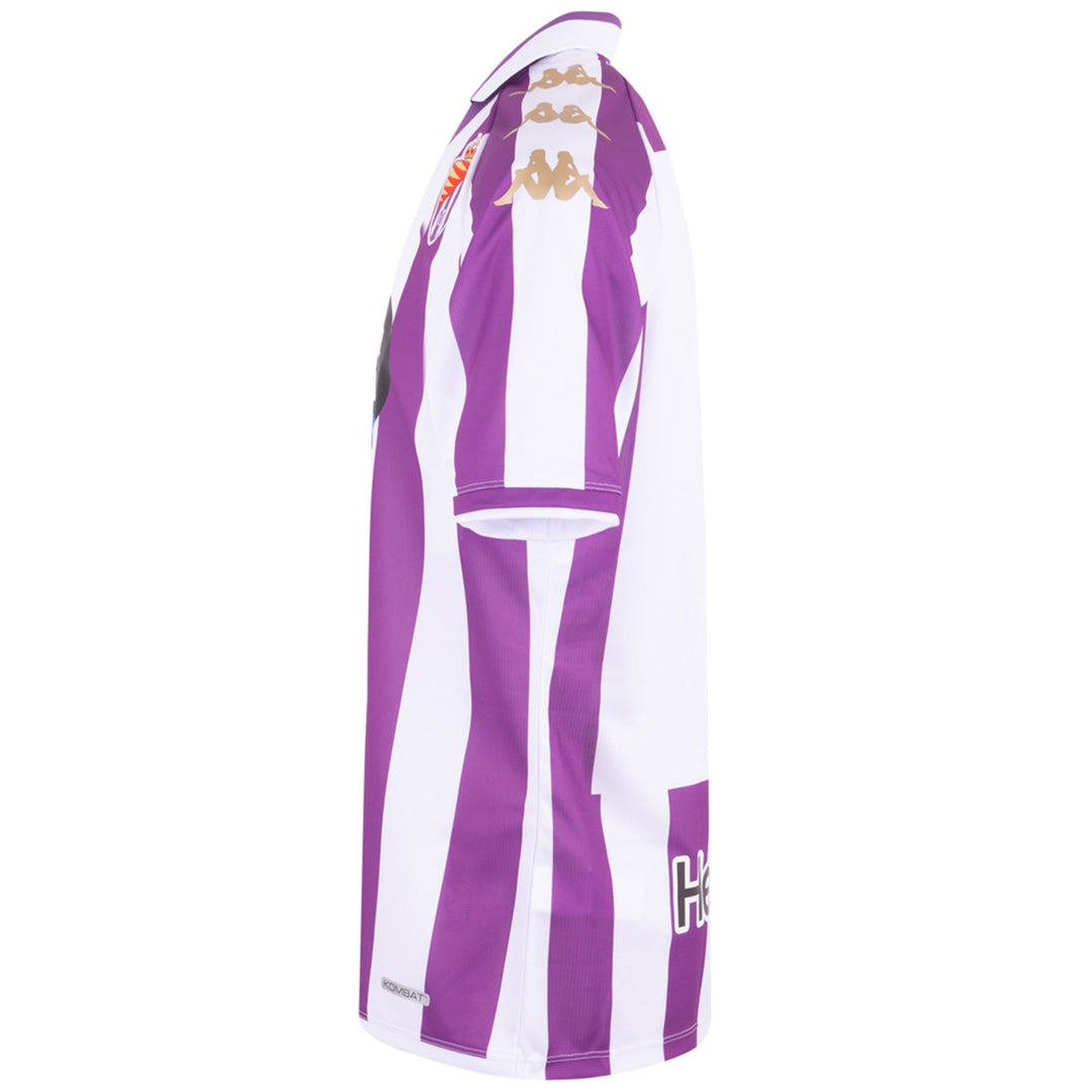 Active Jerseys Man KOMBAT 2024 VALLADOLID Shirt BRIGHT VIOLET - WHITE Dressed Back (jpg Rgb)		