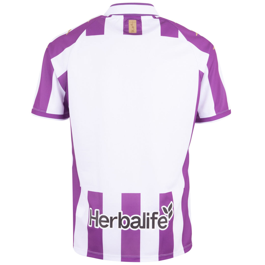 Active Jerseys Man KOMBAT 2024 VALLADOLID Shirt BRIGHT VIOLET - WHITE Dressed Side (jpg Rgb)		