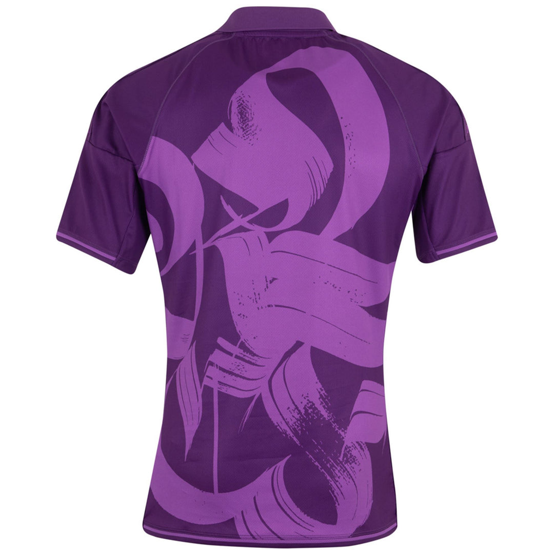 Active Jerseys Man KOMBAT 2024 VALLADOLID Shirt VIOLET - BRIGHT VIOLET Dressed Side (jpg Rgb)		