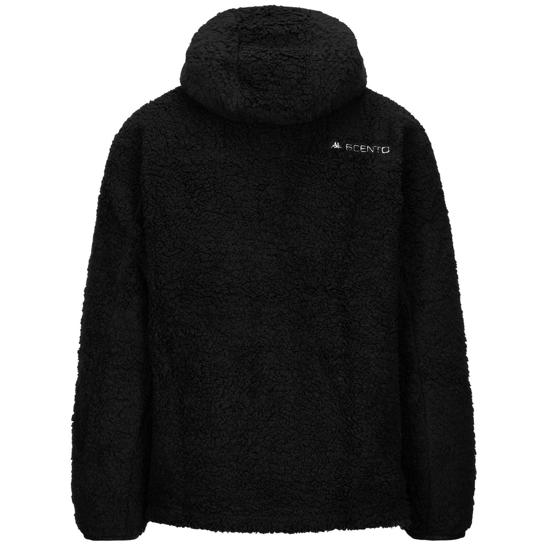 Fleece Man 6CENTO 635C Jacket BLACK Dressed Side (jpg Rgb)		