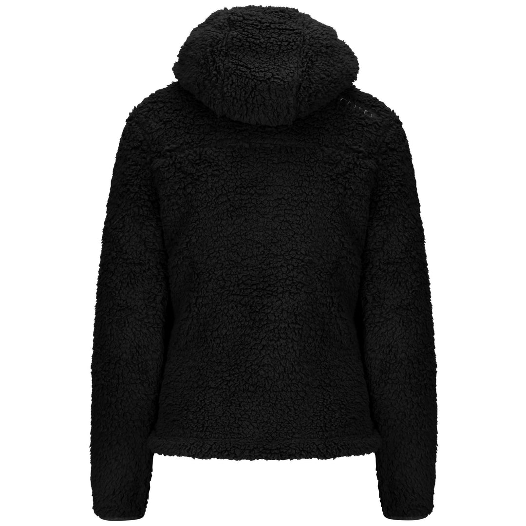 Fleece Woman 6CENTO 645C Jacket BLACK Dressed Side (jpg Rgb)		