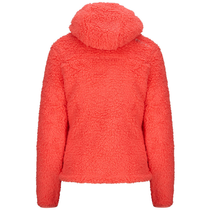 Fleece Woman 6CENTO 645C Jacket PINK SHELL Dressed Side (jpg Rgb)		