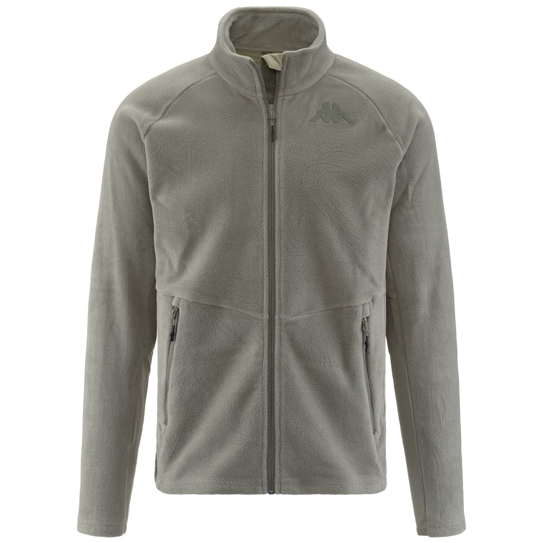 Fleece Man 6CENTO 687C Jacket GREEN OAK Photo (jpg Rgb)			