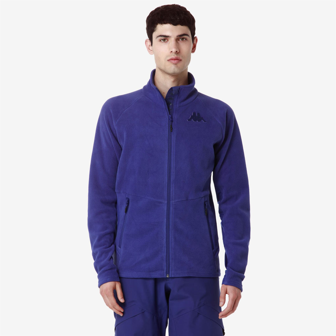 Fleece Man 6CENTO 687C Jacket BLUE SPECTRUM Detail (jpg Rgb)			