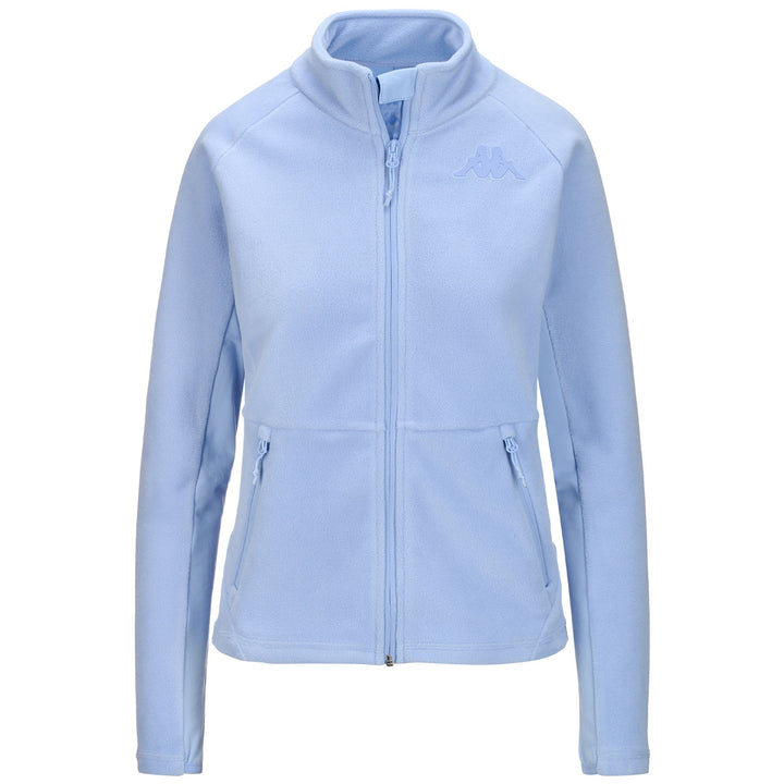 Fleece Woman 6CENTO 688C Jacket AZURE DAYLIGHT Photo (jpg Rgb)			