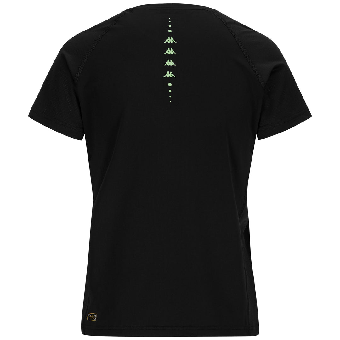 T-ShirtsTop Woman KOMBAT FIBA T-Shirt BLACK Dressed Side (jpg Rgb)		