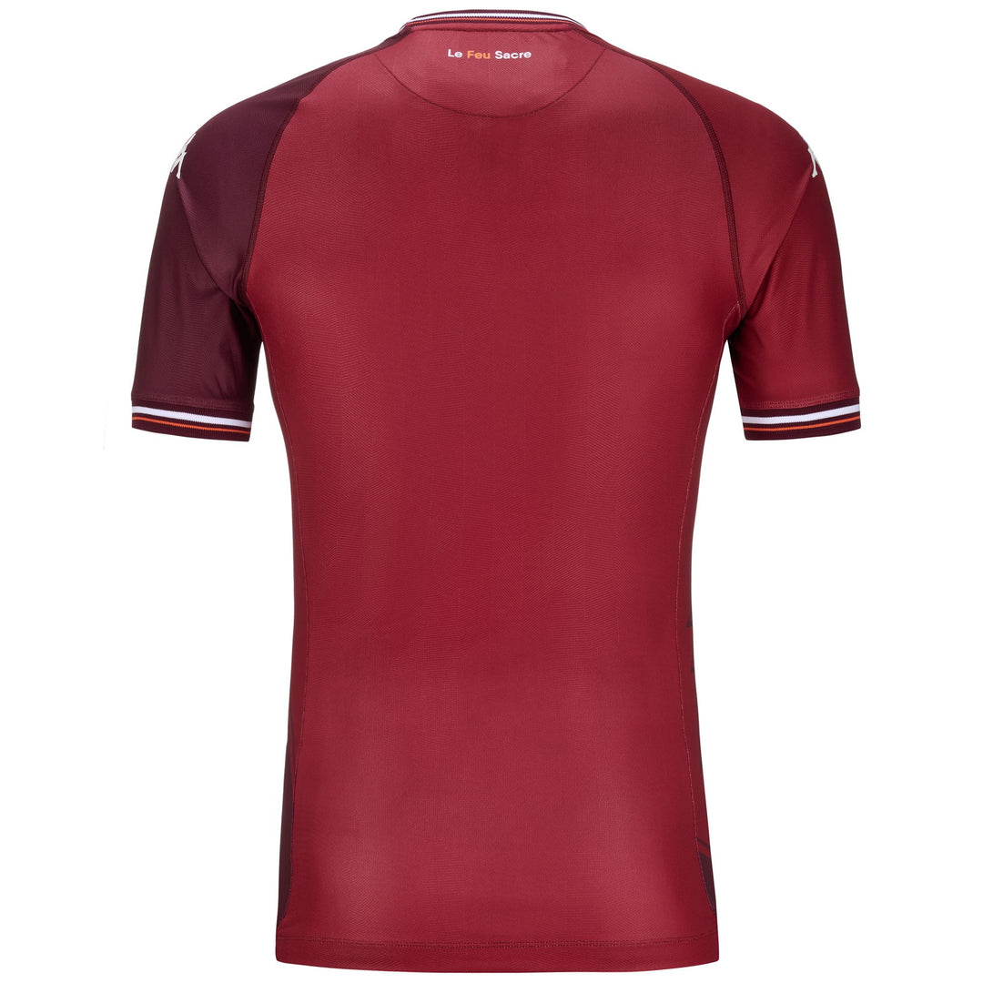 Active Jerseys Man KOMBAT PRO 2025 FC METZ Shirt RED GRANATA-RED DK Dressed Side (jpg Rgb)		