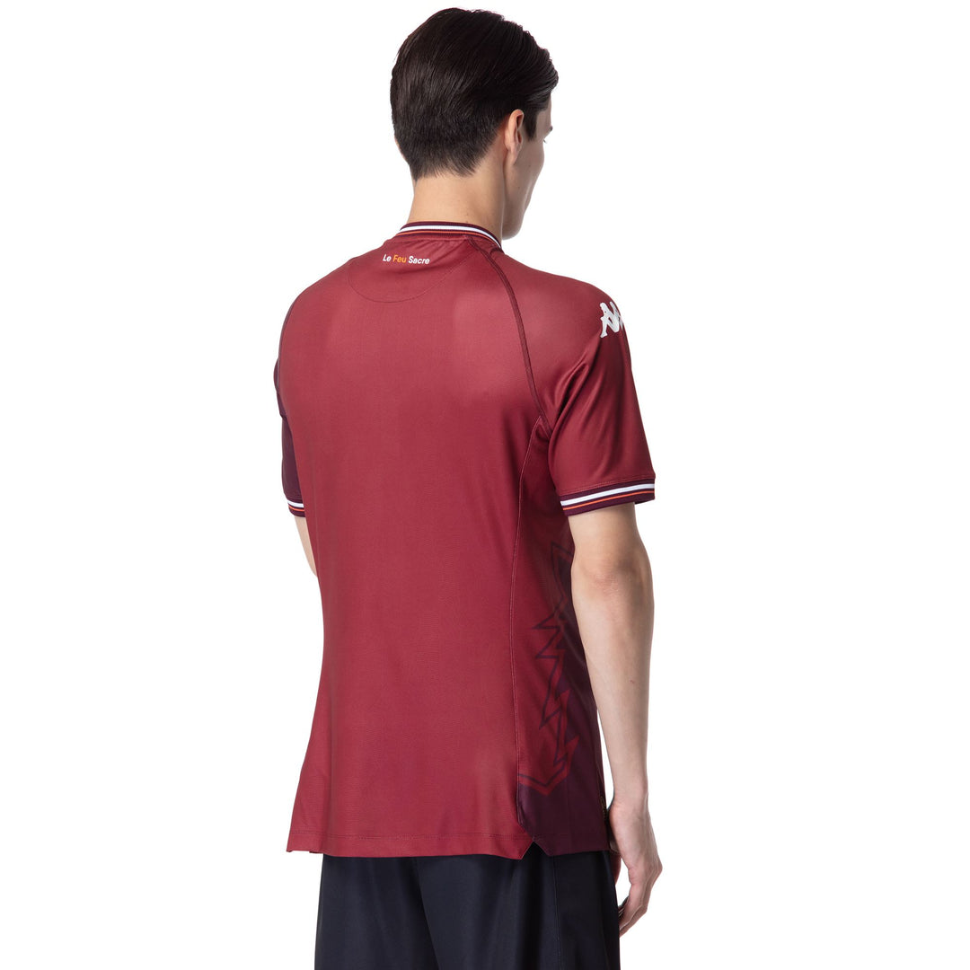 Active Jerseys Man KOMBAT PRO 2025 FC METZ Shirt RED GRANATA-RED DK Detail Double				