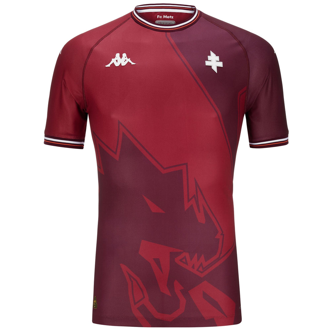 Active Jerseys Man KOMBAT PRO 2025 FC METZ Shirt RED GRANATA-RED DK Photo (jpg Rgb)			