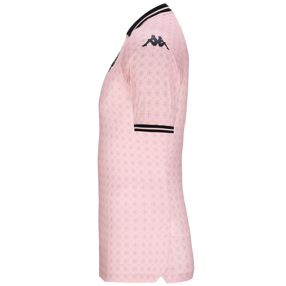 Active Jerseys Man KOMBAT PRO 2025 FC METZ Shirt PINK SKIN-BLACK Dressed Front (jpg Rgb)	