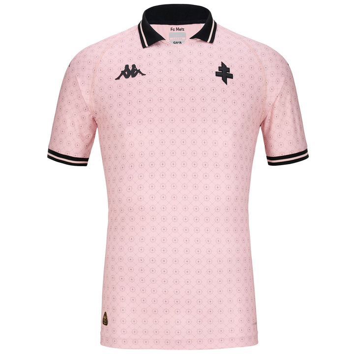 Active Jerseys Man KOMBAT PRO 2025 FC METZ Shirt PINK SKIN-BLACK Photo (jpg Rgb)			