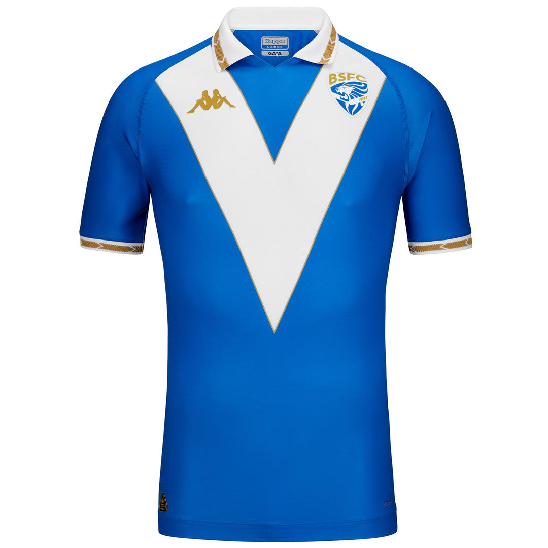 Active Jerseys Man KOMBAT PRO 2025 BRESCIA Shirt BLUE-WHITE-GOLD Photo (jpg Rgb)			