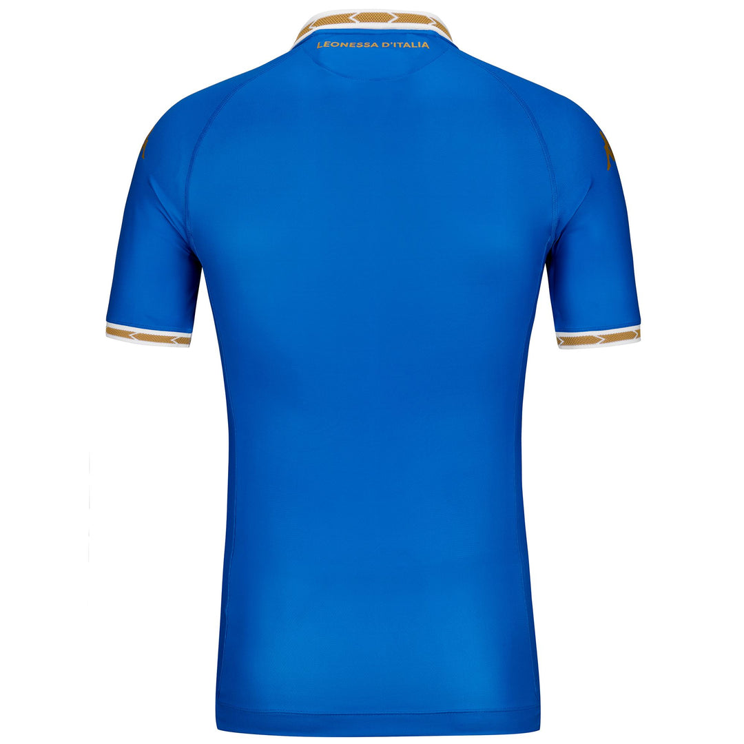 Active Jerseys Man KOMBAT PRO 2025 BRESCIA Shirt BLUE-WHITE-GOLD Dressed Side (jpg Rgb)		