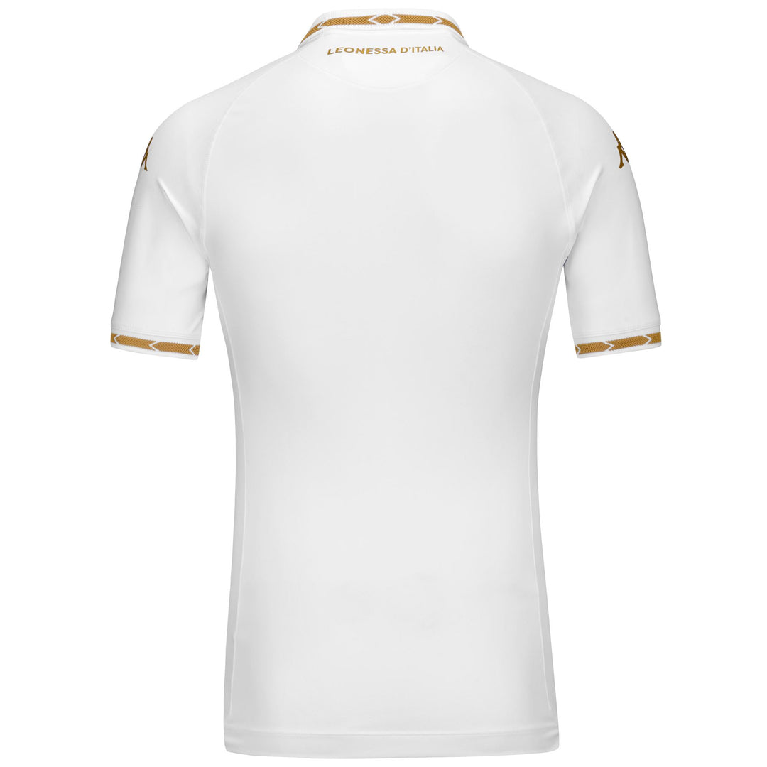 Active Jerseys Man KOMBAT PRO 2025 BRESCIA Shirt WHITE-RED-GOLD Dressed Side (jpg Rgb)		