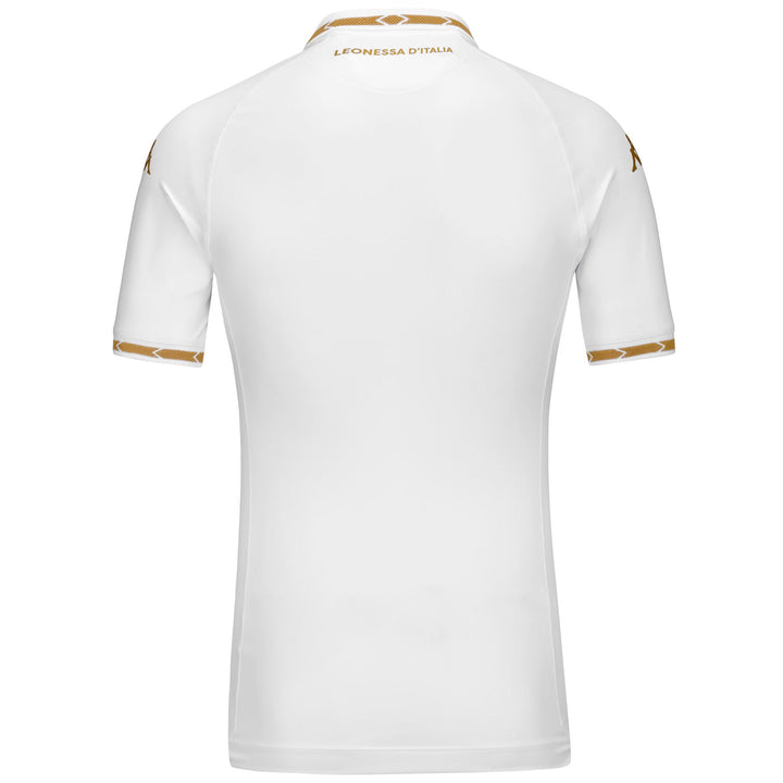 Active Jerseys Man KOMBAT PRO 2025 BRESCIA Shirt WHITE-RED-GOLD Dressed Side (jpg Rgb)		