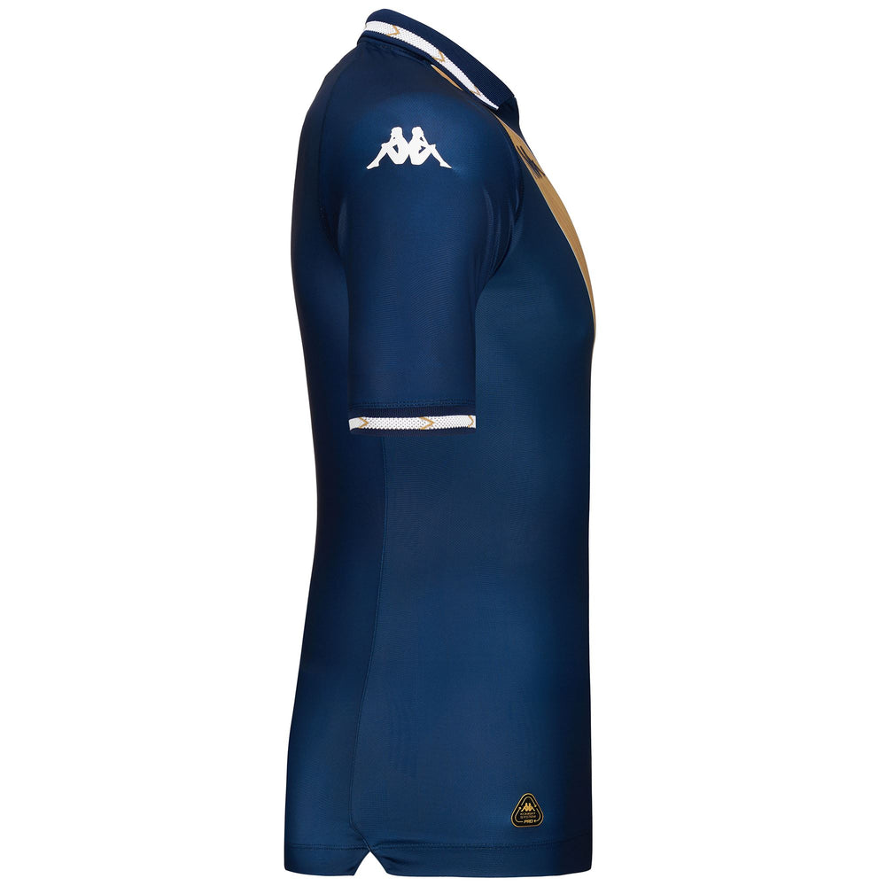 Active Jerseys Man KOMBAT PRO 2025 BRESCIA Shirt BLUE NAVY-WHITE-GOLD Dressed Front (jpg Rgb)	