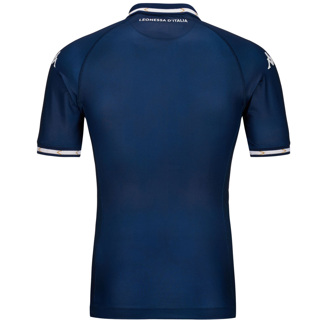 Active Jerseys Man KOMBAT PRO 2025 BRESCIA Shirt BLUE NAVY-WHITE-GOLD Dressed Side (jpg Rgb)		